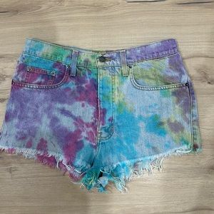 LF Tie dye shorts